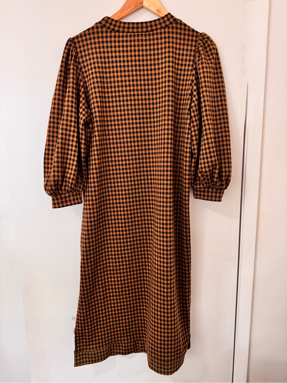 Minimum Gingham Midi Dress – Size S - Picture 5 of 9